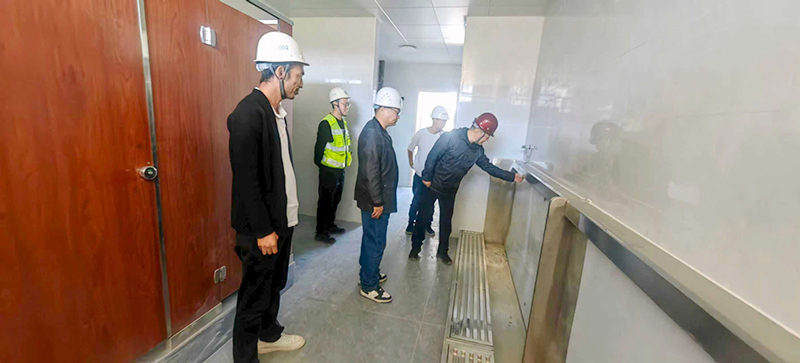鄭州市建設(shè)投資集團(tuán)有限公司 第六十七高級(jí)中學(xué)項(xiàng)目部國(guó)慶、中秋安全生產(chǎn)檢查簡(jiǎn)報(bào)